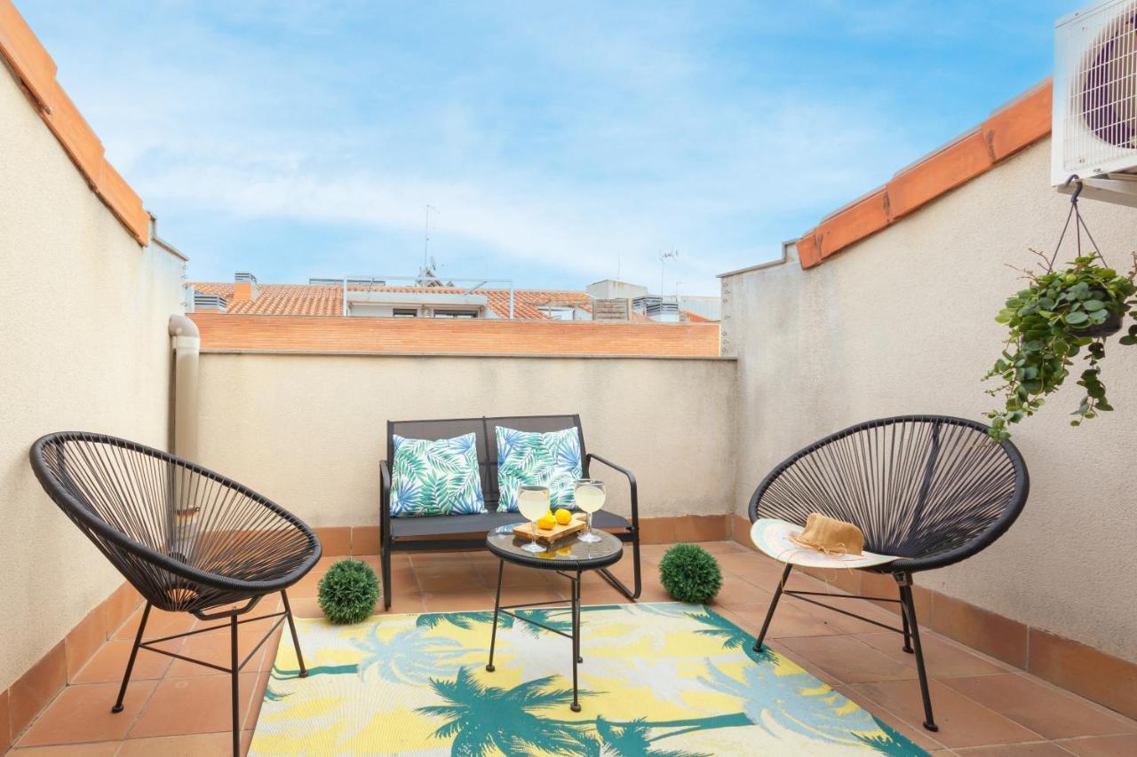 Apartamento Elegante Duplex En Terrassa, Barcelona Exterior foto